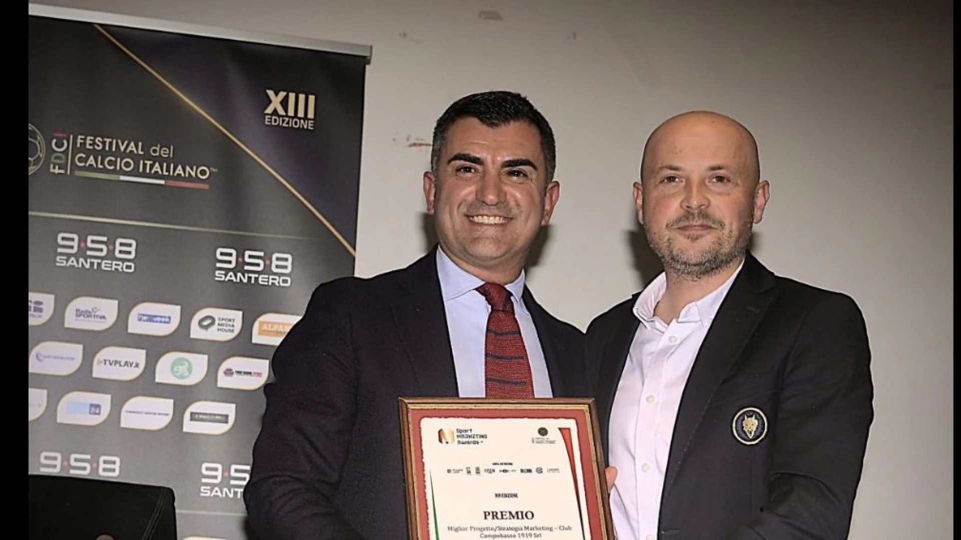 Campobasso FC brilla al Festival del calcio italiano: premiato il marketing visionario del Club